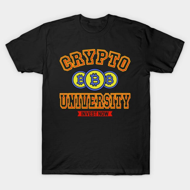 University of Crypto T-Shirt by Milasneeze